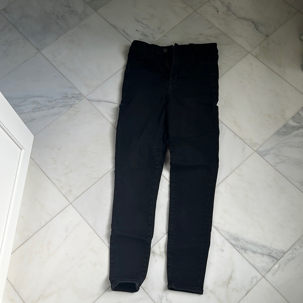 American Eagle- Ne(x)t Level Stretch Black Jegging